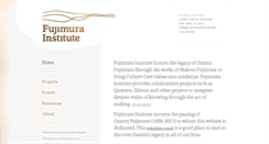 Desktop Screenshot of fujimurainstitute.org